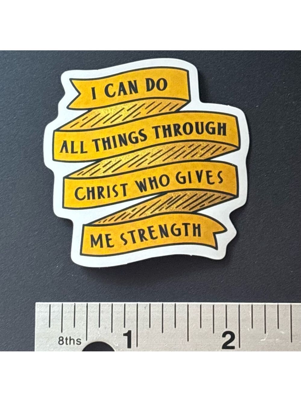 10/$10 Christian God Aesthetic Vinyl Sticker -Waterproof Water Bottle Laptop